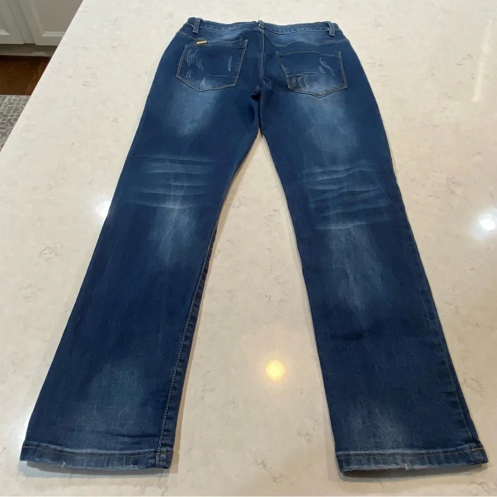 S/J. Brand Jeans Mens Sz 31 Blue Denim Straight leg Pants